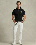 Equilibrium Signature Elite Polo Shirt — Stealth Black