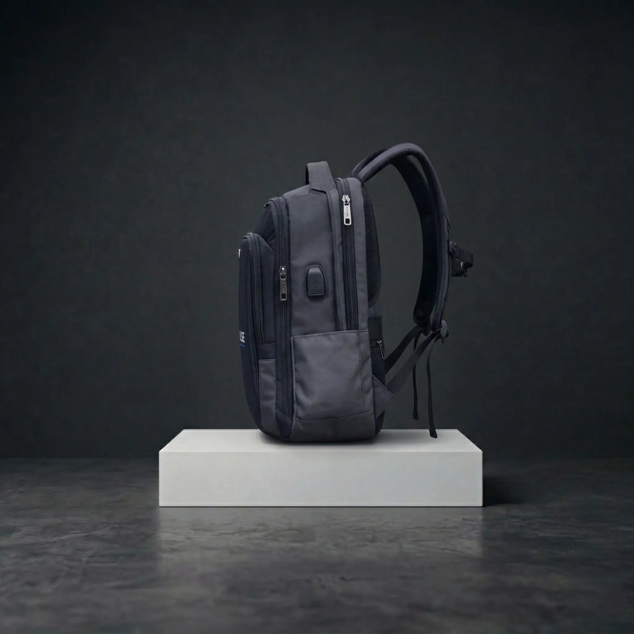 PULSE Hybrid Business Backpack — Charcoal & Slate