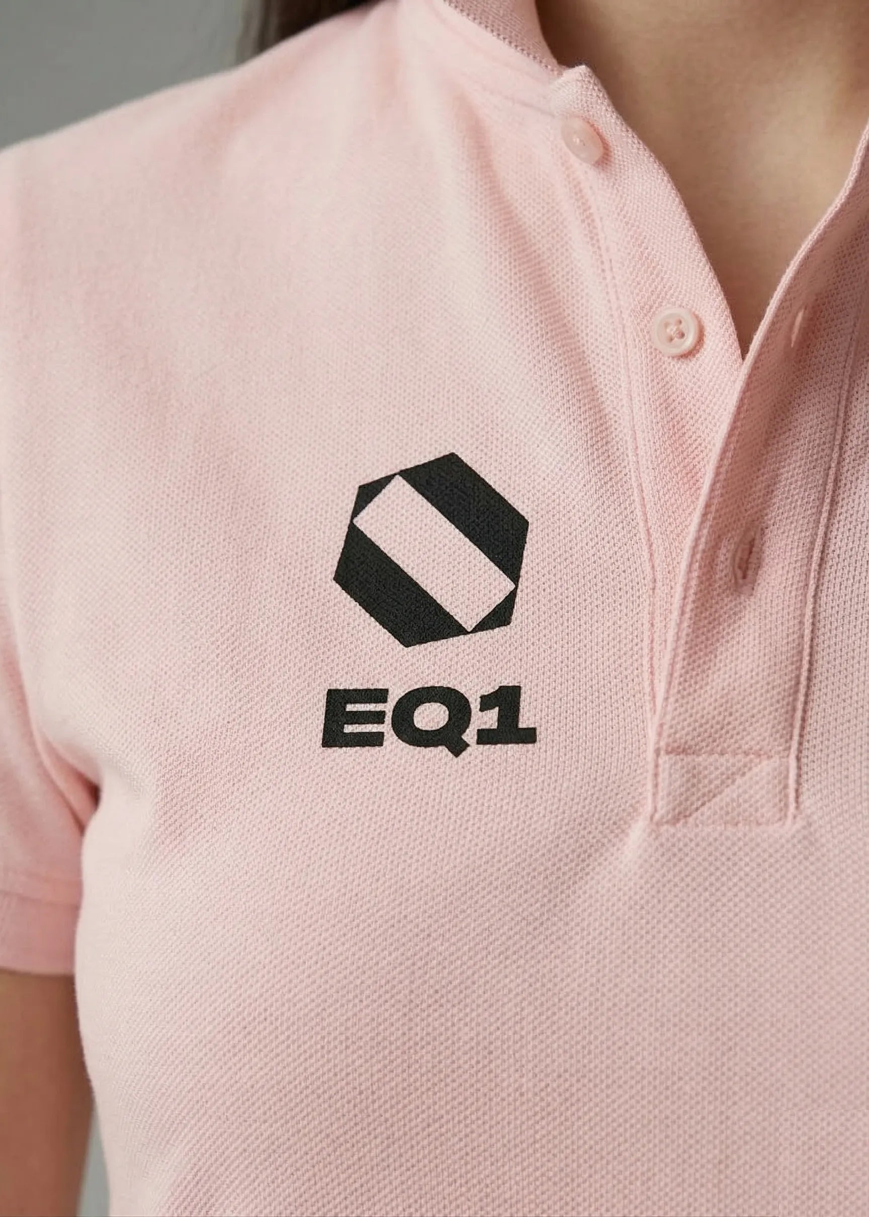 Equilibrium Signature Elite Polo Shirt — Blossom Pink