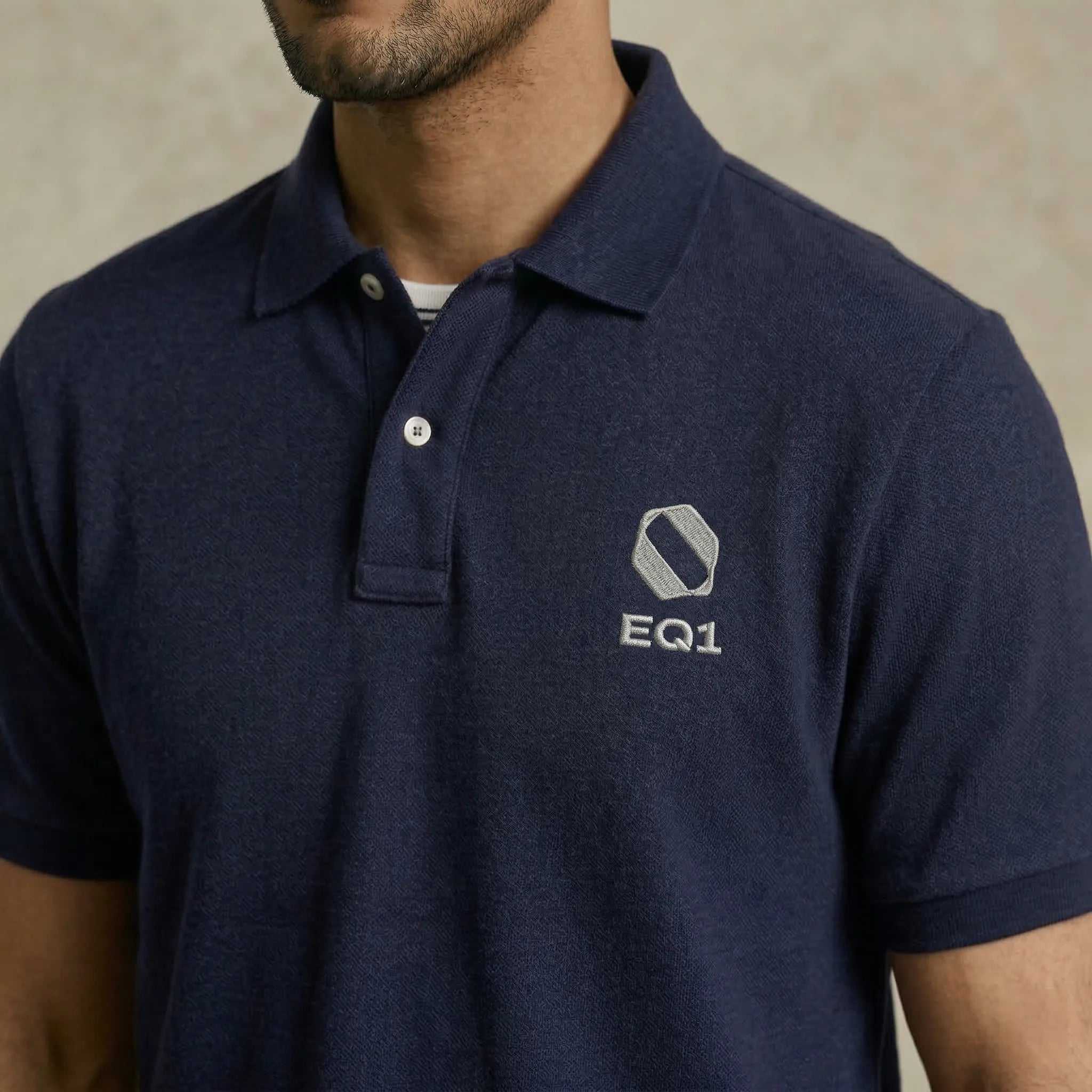 Equilibrium Signature Elite Polo Shirt — Midnight Navy