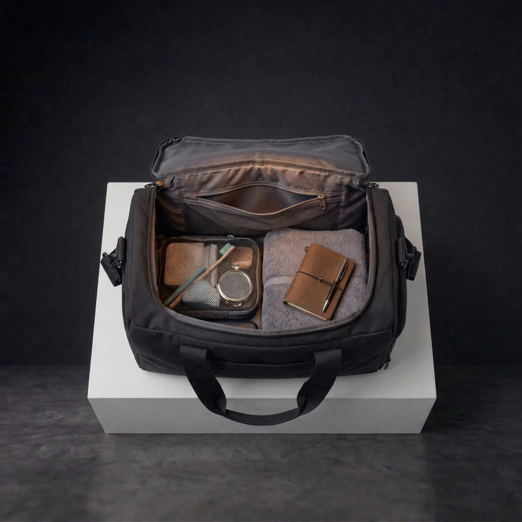 Equilibrium Signature Elite Duffle Bag — Stealth Black