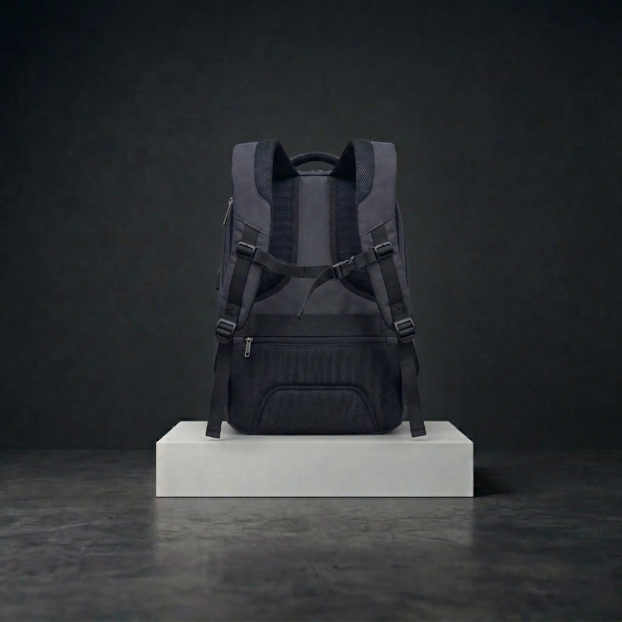 PULSE Hybrid Business Backpack — Charcoal & Slate