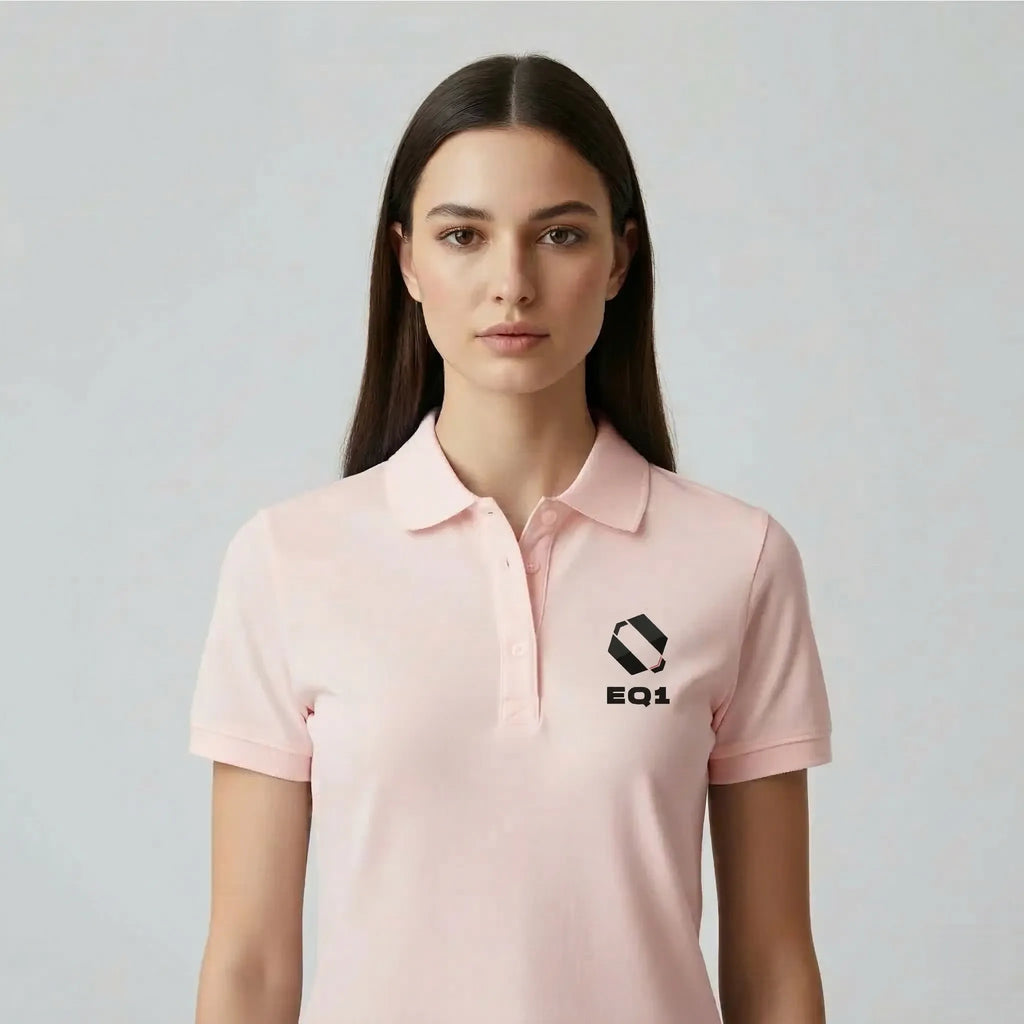 Equilibrium Signature Elite Polo Shirt — Blossom Pink
