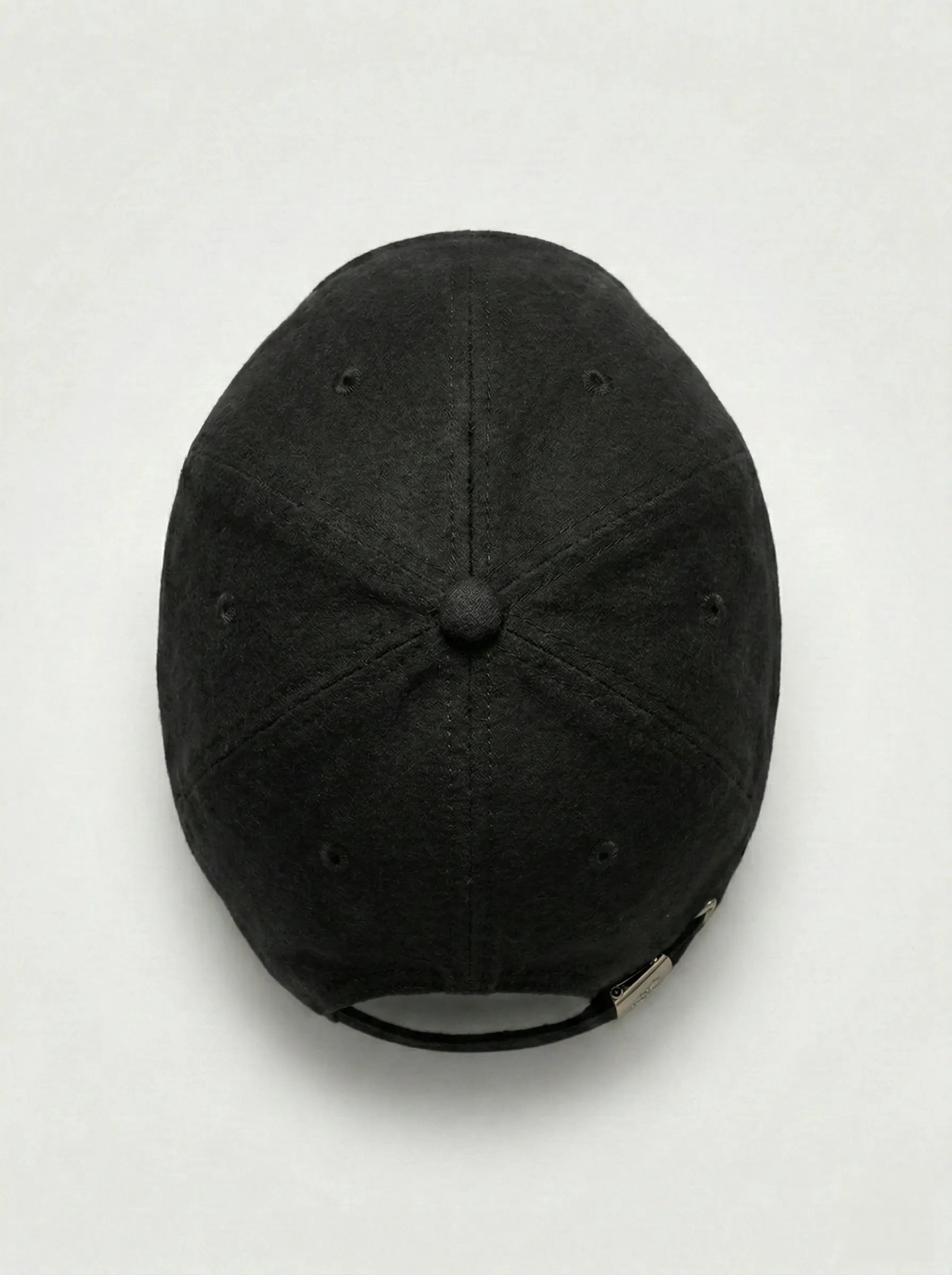 Equilibrium Signature Icon Baseball Cap — Stealth Black & White