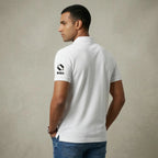 Equilibrium Signature Elite Polo Shirt — Arctic White