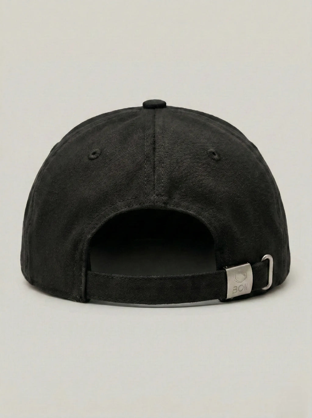 Equilibrium Signature Icon Baseball Cap — Stealth Black & White