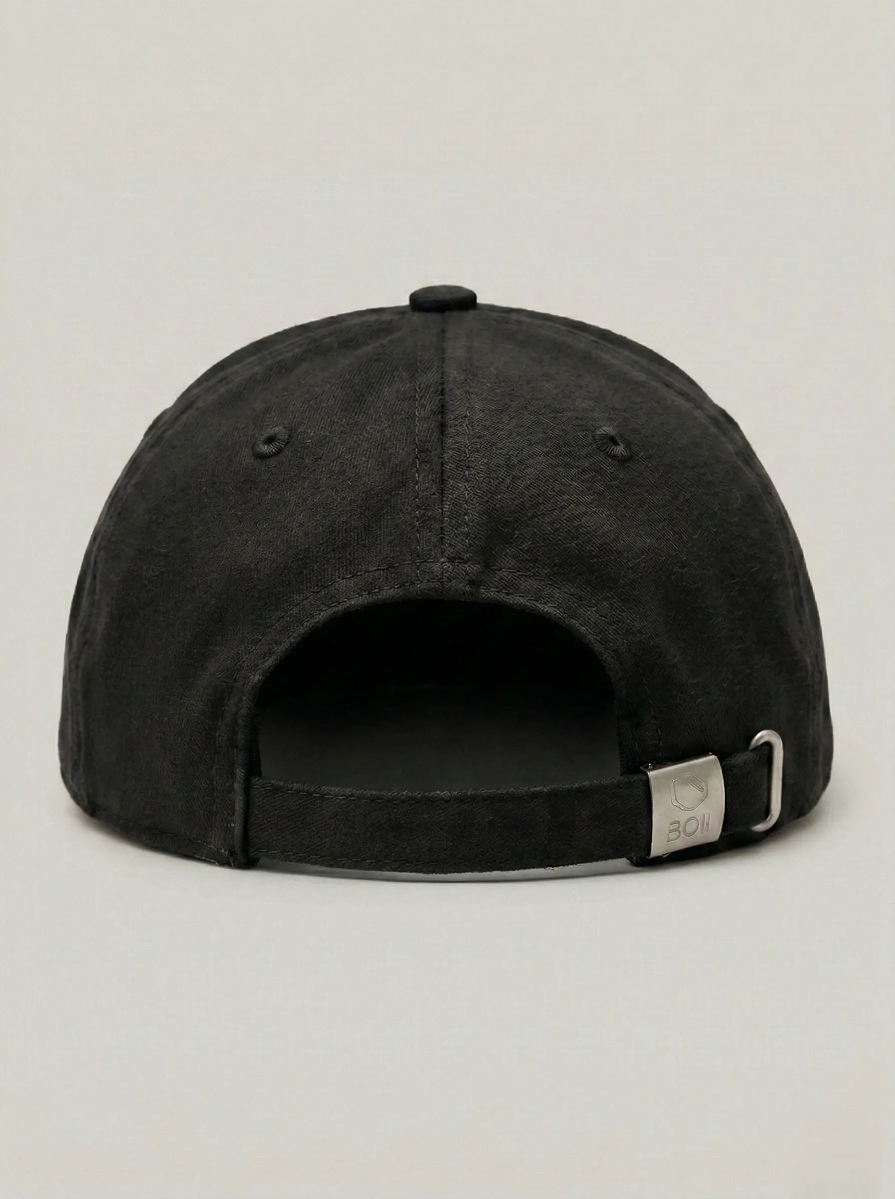 Equilibrium Signature Icon Baseball Cap — Stealth Black & White