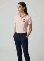 Equilibrium Signature Elite Polo Shirt — Blossom Pink
