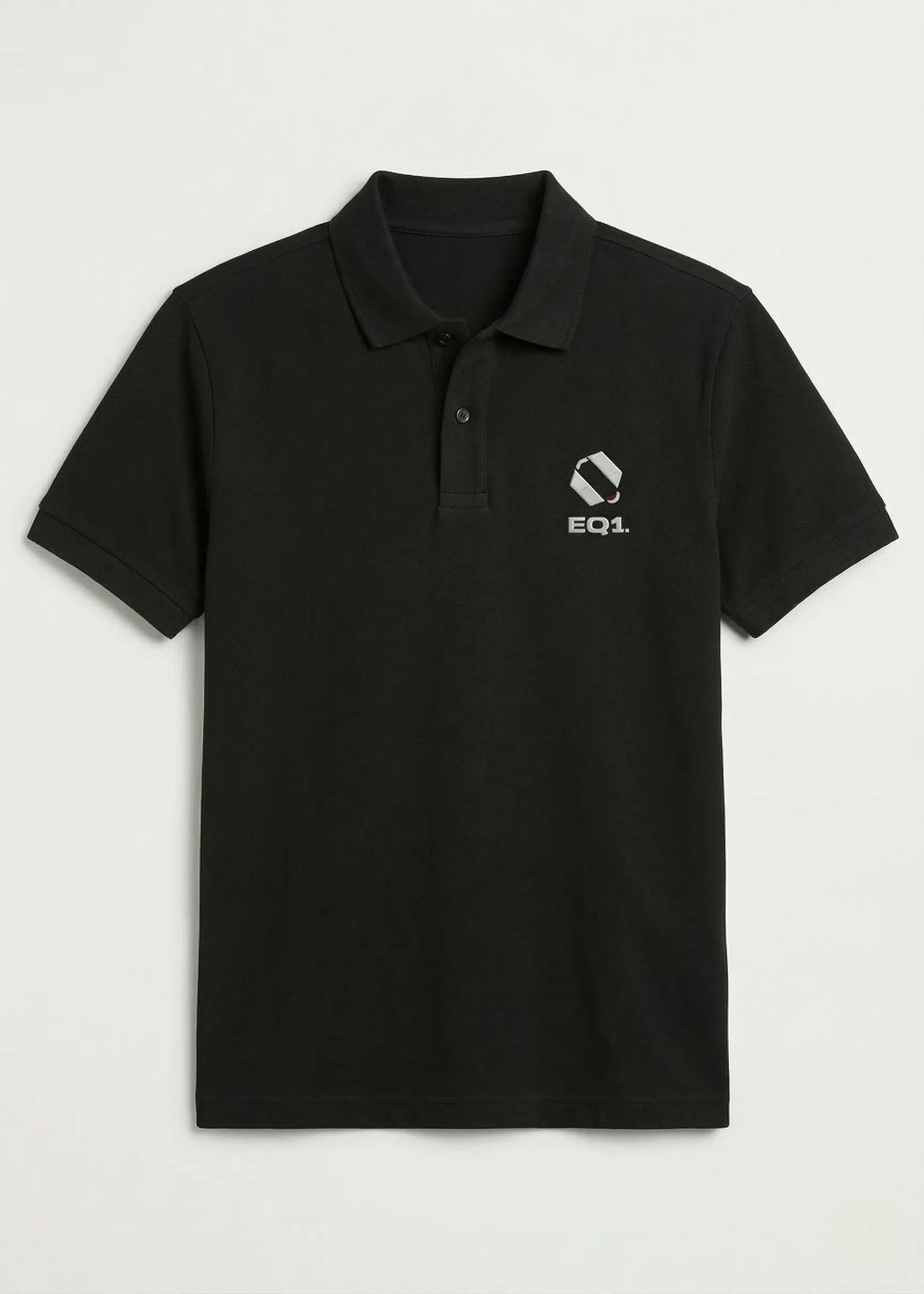 Equilibrium Signature Elite Polo Shirt — Stealth Black