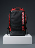Equilibrium Vanguard Tactical Travel Backpack — Crimson & Onyx