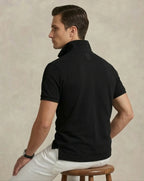 Equilibrium Signature Elite Polo Shirt — Stealth Black