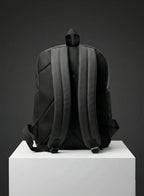 Equilibrium Signature Elite Backpack — Matte Black & Gold