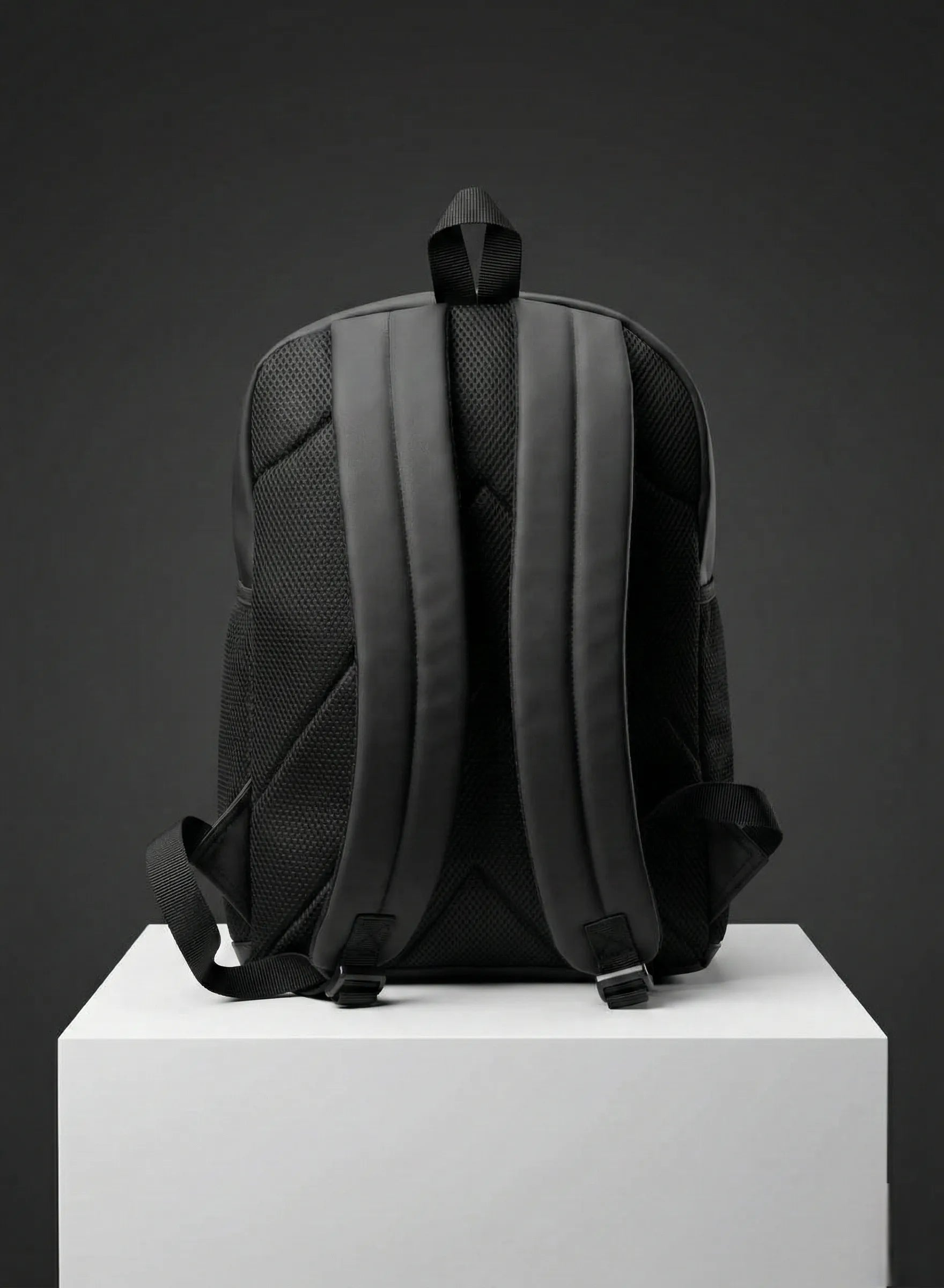 Equilibrium Signature Elite Backpack — Matte Black & Gold